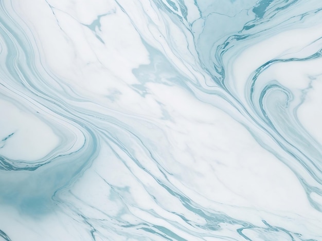 Blue liquid marble background Marble texture