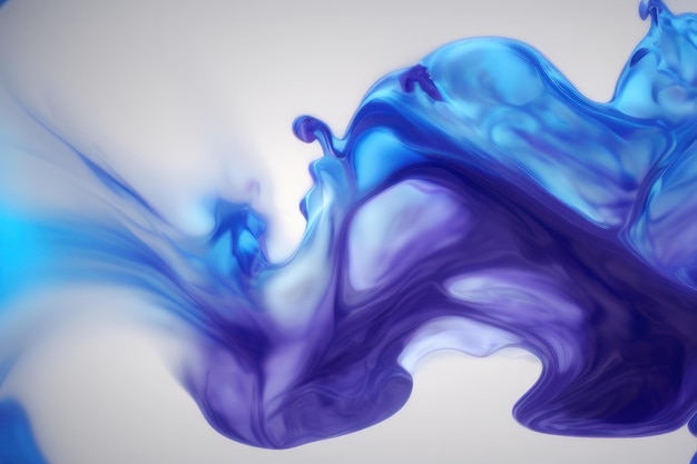 A blue liquid splash background