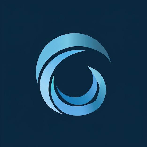 Foto un logo blu con un simbolo che dice seafone