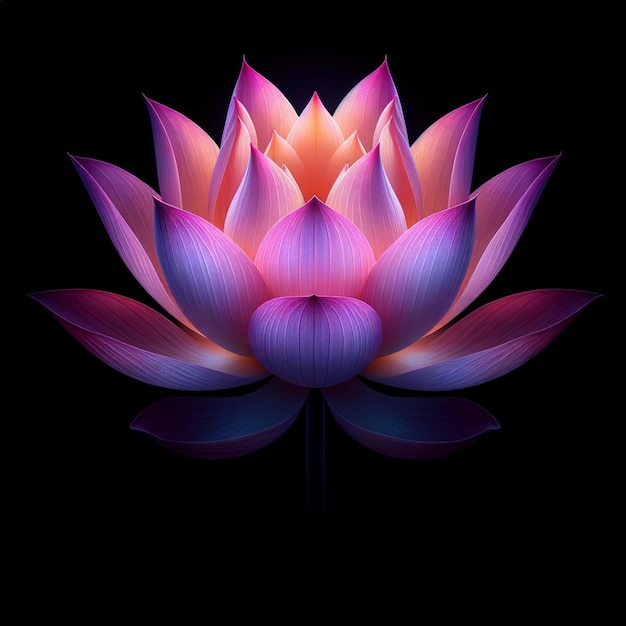 blue lotus flower