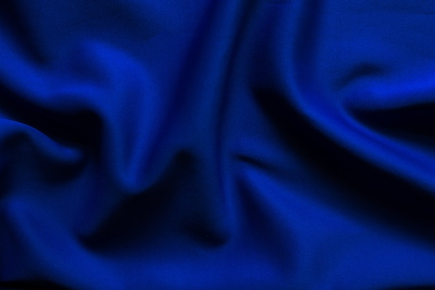 Blue luxury cloth background and texture. Minimalist Phantom