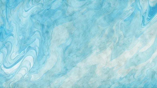 Blue marble background with a white swirly pattern.