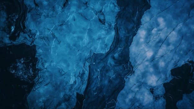 青い大理石の背景