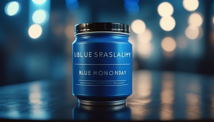 Blue Monday generated by Ai Tools