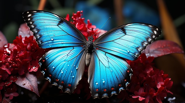 Foto blue_morpho_butterfly