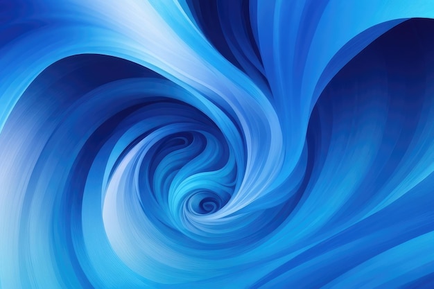 青い動きの抽象的な背景