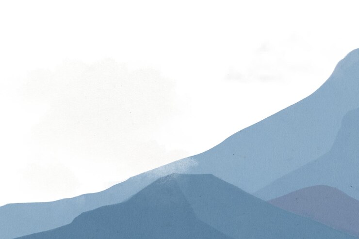 Photo ブルーマウンテン png 透明な背景