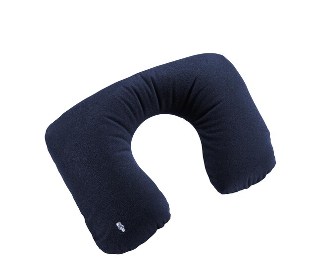 Photo blue neck pillow