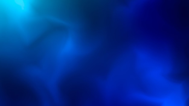 Фото Синий неоновый цвет градиента горизонтальный фон с копией пространства.