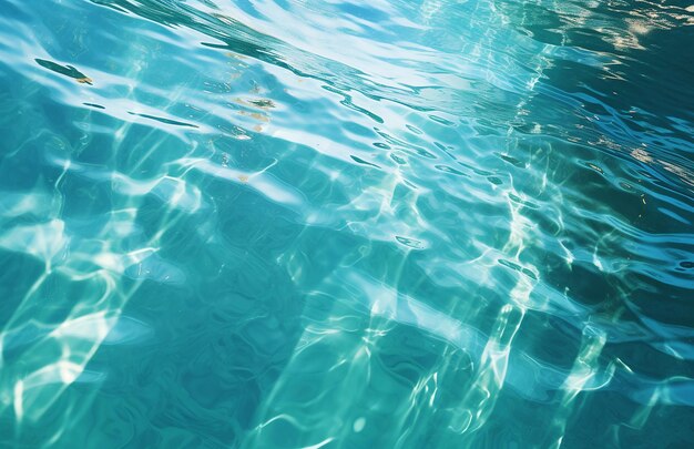 블루 오아시스 옛날 스타일의 수영장 속의 아름다운 물