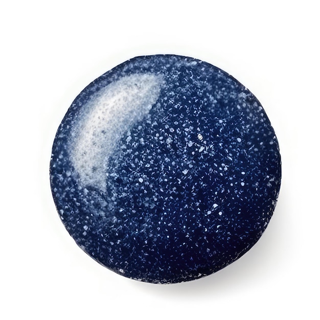 A blue object with the stars on it