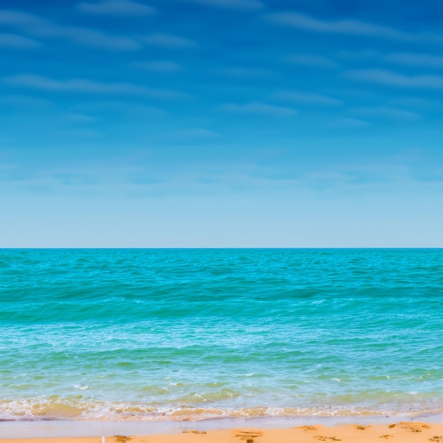 青い海の風景