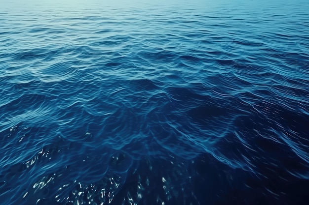 Blue ocean surface