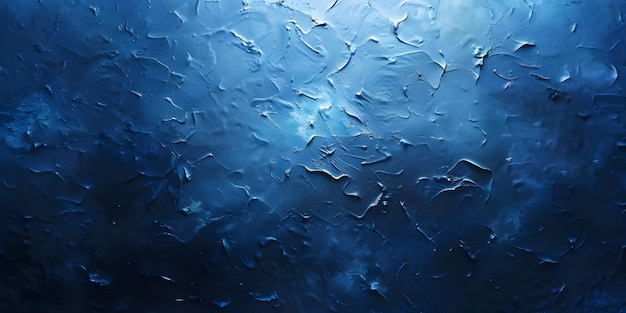 Голубая текстура масляной краски Абстрактный фон для дизайна с пространством копирования Ai Сгенерирован