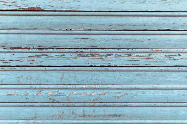 Photo blue old wooden planks