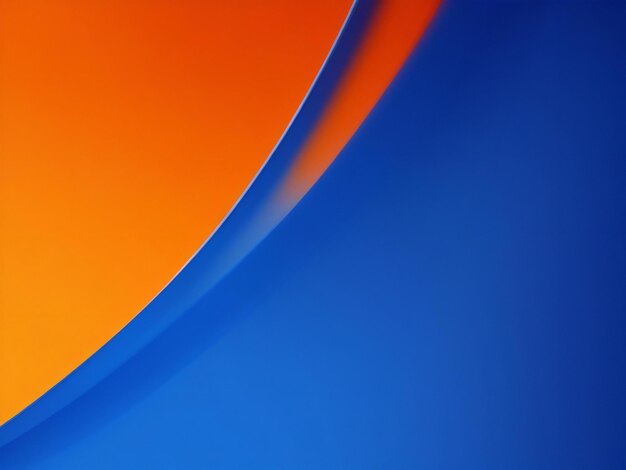 A blue and orange background ai generated