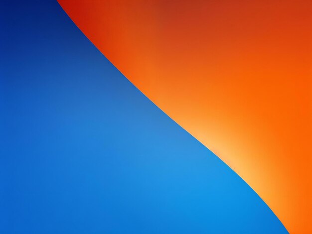 A blue and orange background ai generated