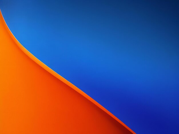 A blue and orange background ai generated