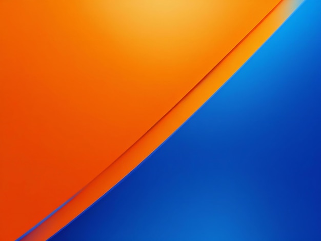 A blue and orange background ai generated