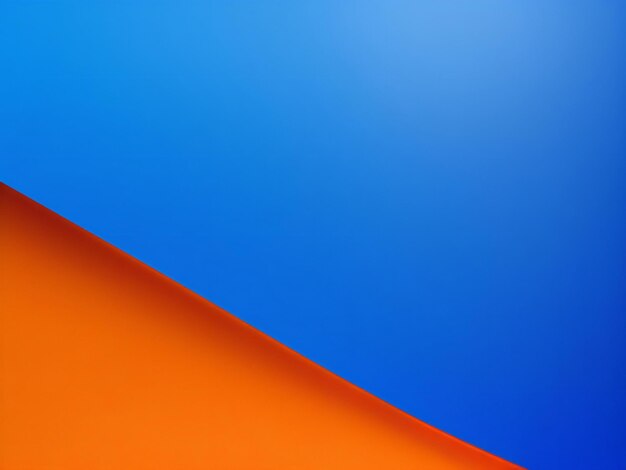 A blue and orange background ai generated