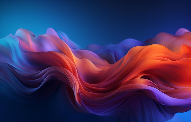 A blue and orange background with a blue background and a red and blue background.