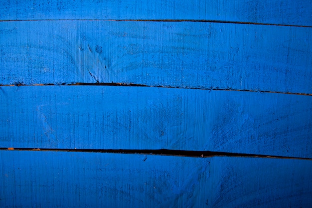 blue painted wood texture background