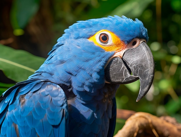 Blue parrot