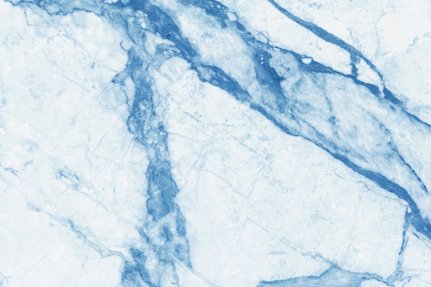 高解像度の自然なパターンの青いパステル調の大理石のテクスチャ背景、インテリアとエクステリアの高級石の床のシームレスなキラキラをタイルします。