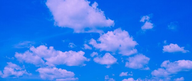 Blue pastel sky and clouds abstract background