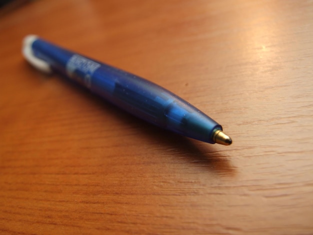 blue pencil