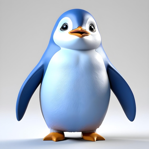 Photo blue penguin