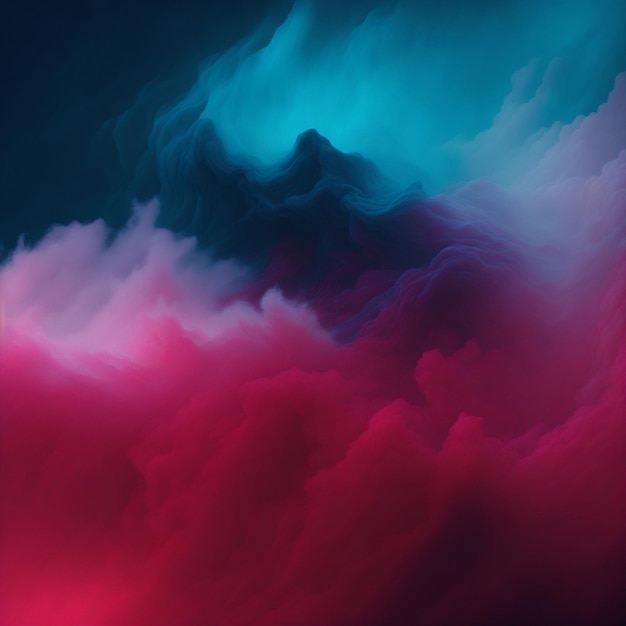 Blue and pink abstract art wallpapers for iphone and android.