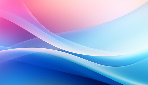 a blue and pink abstract background of a tablet in the style of smooth and curved lines lightfill