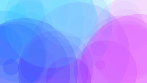 Blue and pink abstract background with a blue and pink circles