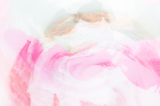 Foto modello dipinto a mano astratto blu e rosa su tela