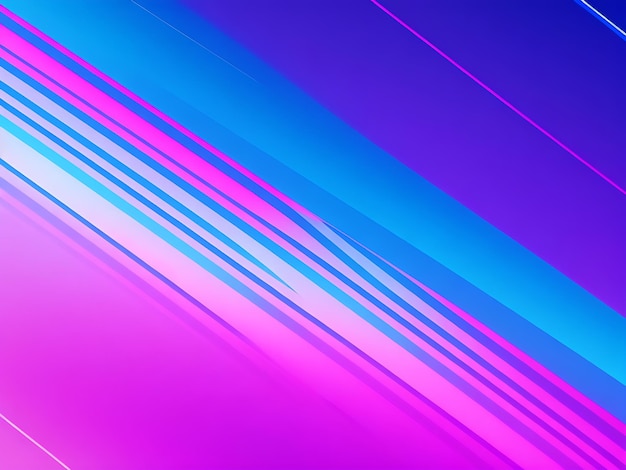 Blue and pink background with Line art