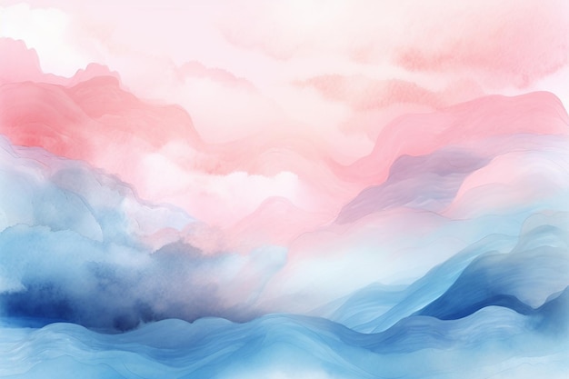 A blue and pink background with a pink background.