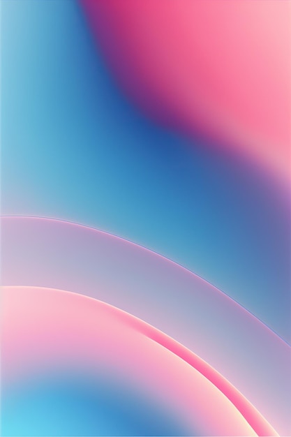 Photo blue and pink gradient background