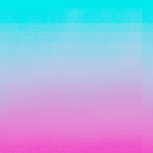 Photo blue and pink gradient square background