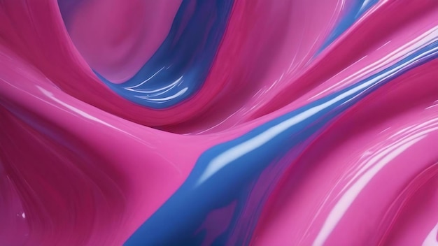 Blue pink liquid texture background