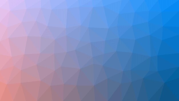 照片蓝色和粉红色多边形背景,一个三角形图案。