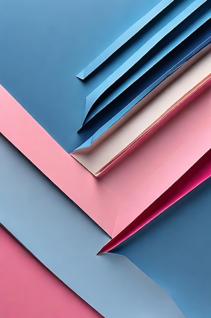 синяя и розовая бумага художественная бумага фона перекрывается