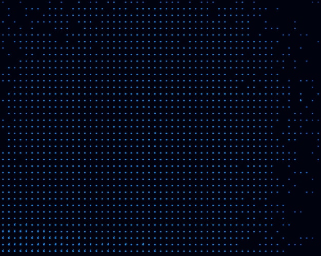 Blue pixel dots illustration background hd