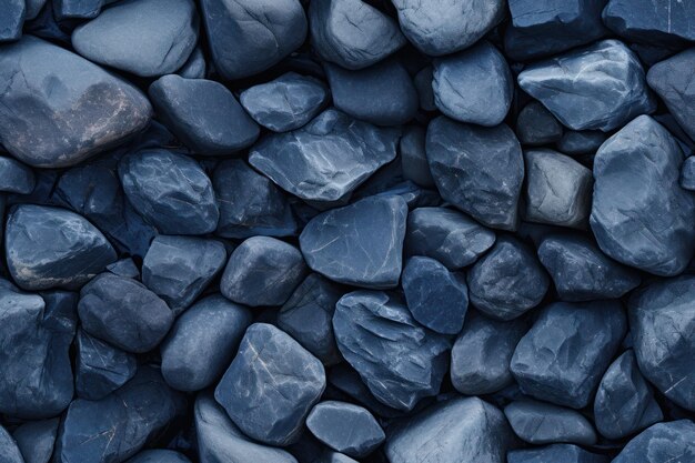 Blue Plain Stone Background Ultra Realistic High Detail AI Generated