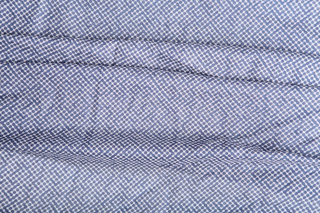 Blue polka dots fabric texture