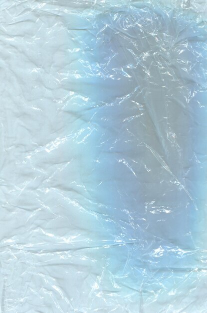 Blue polyethylene texture