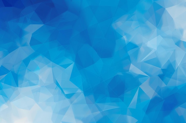 Blue polygon background