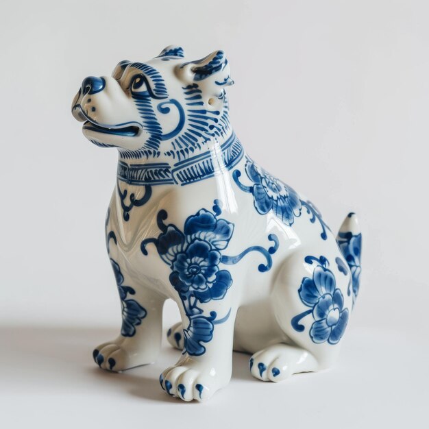 Blue Porcelain Dog