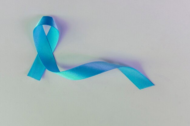 Blue prostate cancer prevention ribbon. Blue november. men's Health