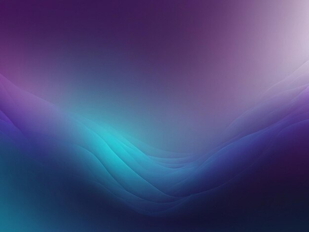 Blue Purple Abstract Gradient Landscape Background